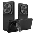 Funda Lzzox para Xiaomi 13 Ultra con soporte metálico negro
