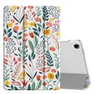Funda MoKo para Samsung Galaxy Tab A9+ 11" 2023, Delgada, Flores