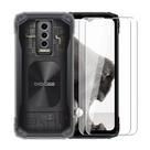 Funda + Pack de 2 Protectores de Pantalla de Cristal para Doogee Blade 10 Pro