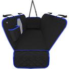 Funda para asiento de coche para perros Active Pets, hamaca impermeable azul