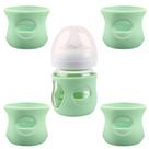 Funda para Biberón QinSuiKai para Avent de Vidrio 120 ml Libre de BPA