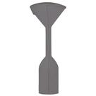 Funda para Calentador de Patio Fácil de Usar, Impermeable y Resistente a los Rayos UV 241x86x48 cm