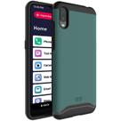 Funda para Celular TUDIA DualShield para Jitterbug Smart 3 Verde Cazador