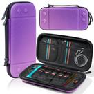 Funda para Consola BRHE Switch 2 con 10 Ranuras para Cartuchos de Juego Morada