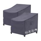 Funda para Silla de Patio F&J Outdoors Impermeable y Resistente a UV, Paquete de 2