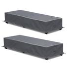 Funda para Silla de Patio GoldenRaindrop Impermeable Paquete de 2