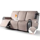 Funda para sofá reclinable TAOCOCO impermeable antideslizante para 3 plazas