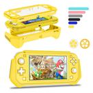 Funda Protectora para Nintendo Switch Lite Kailfee Completa Amarilla
