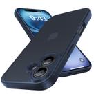 Funda Shiiuou para iPhone 16 6.1" Resistente a Golpes Azul Marino