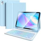 Funda Teclado Kiloob para iPad 10ª Generación 10.9" Azul