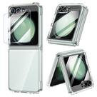 Funda Transparente VEGO para Samsung Galaxy Z Flip 5 con Protector de Pantalla Funda Transparente VEGO para Samsung Galaxy Z Flip 5 con Protector de Pantalla