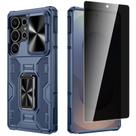 Funda VEGO para Samsung S25 Ultra con Protector de Pantalla Azul