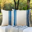 Fundas de Almohada OTOSTAR Impermeables para Exterior 45x45 cm (Paquete de 2)