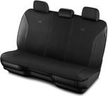 Fundas de Asiento para Auto Skechers con Espuma de Memoria y Cuero Negro para Asientos Traseros