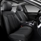 Fundas para Asientos de Auto Doogo Impermeables de Cuero Sintético, Juego de 2 para el Frente