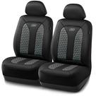 Fundas para Asientos de Auto Skechers de Espuma Viscoelástica Hexagonal Gris