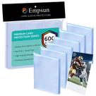 Fundas para cartas Empsun 600 transparentes y suaves, protectoras 65 x 91 mm
