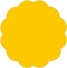 Fundo Chapado N. 9 Amarelo C/100 Curifest
