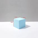 Fundo de cubo geométrico de espuma, adereços, estilo nórdico