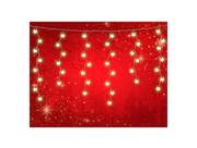 Fundo Fotográfico 1,55 X 1,20 - Natal Vermelho com Luzes Estrela 049 Fundo Fotográfico 1,55 X 1,20 - Natal Vermelho com Luzes Estrela 049
