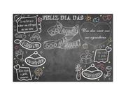 Fundo Fotográfico 2,20 x 1,50 - Chalkboard Dia das Mães 005