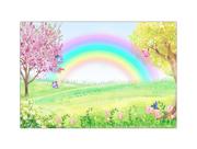 Fundo Fotográfico 2,20 x 1,50 - Jardim Arco-Íris Aquarela 006 Fundo Fotográfico 2,20 x 1,50 - Jardim Arco-Íris Aquarela 006