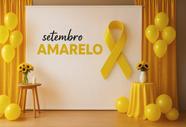 Fundo Fotografico Setembro Amarelo Tecido 1,20 x 1,70m