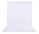 Fundo Infinito Branco Em Algodão Muslin 3,0x5,0m Greika
