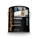 Fundo Nivelador Madeira Branco Galão 3,6L - Hydronorth