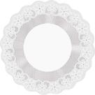 Fundo para Cesta Poli Rechilieu Branco 48CM - Pacote com 50 Unidades