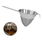 Funil Chinoy Coador Peneira Total Inox 20cm C/ Descanso Luxo FRG0247 Frigopro