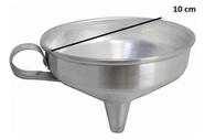 Funil De Aço Da Marca Jolly De 10 Cm Prateado