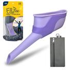Funil de mictório Lewis N. Clark EllaPee para mulheres com bolsa
