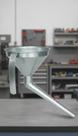 Funil Industrial Aço Carbono Com Curva 155mm