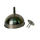 Funil Inox 15cm com Peneira Removível