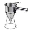 Funil Inox Dosador Confeiteiro Pinoquio liquidos fabricação de velas