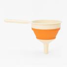 Funil para Cozinha Laranja 22 x 11 cm - Quanhe