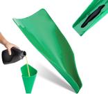 Funil para troca de óleo LOVTRAVEL flexível e dobrável de silicone