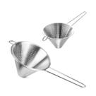 Funil Passador Chinoy Coador Peneira Aço Inox 20 e 14cm