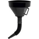 Fúnil Plástico 120mm Ponta Flexível com Peneira e Alça - 5372059 - SPARTA