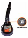 Funil Plástico Grande Gasolina Óleo Com Bico Flexível Carro