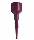 Funil Sanfonado 415mm Vermelho Serauto Para Combustível