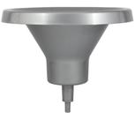 Funil Stop Spill Bebedouro Master/Mini Karina Cinza Original