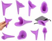 Funil Urinário Feminino De Silicone Portátil Reutilizável Para Viagens E Camping
