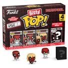 Funko Bitty Pop Marvel Deadpool Sleepover 4PACK 84962 Funko Bitty Pop Marvel Deadpool Sleepover 4PACK 84962