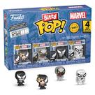Funko Bitty Pop Marvel Spider-man Venom 4PACK 85703 Funko Bitty Pop Marvel Spider-man Venom 4PACK 85703