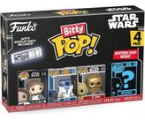 Funko Bitty Star Wars Leia, R2-d2, C-3po E Bitty Mystery