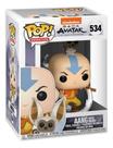 Funko Pop! Animation Aang Com Momo - 534 Colecionável