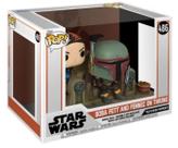 Funko Pop Boba Fett & Fennec on Throne The Mandalorian 486 Funko Pop Boba Fett & Fennec on Throne The Mandalorian 486