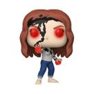Funko Pop! Boneco de vinil vermelho que brilha no escuro da Marvel Doctor Strange in The Multiverse of Madness Wanda (Terra-838)